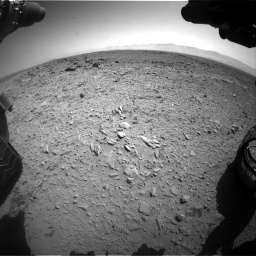 Nasa's Mars rover Curiosity acquired this image using its Front Hazard Avoidance Camera (Front Hazcam) on Sol 453, at drive 456, site number 22
