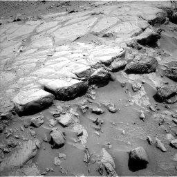 Nasa's Mars rover Curiosity acquired this image using its Left Navigation Camera on Sol 453, at drive 6, site number 22