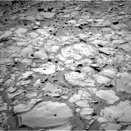 Nasa's Mars rover Curiosity acquired this image using its Left Navigation Camera on Sol 453, at drive 54, site number 22