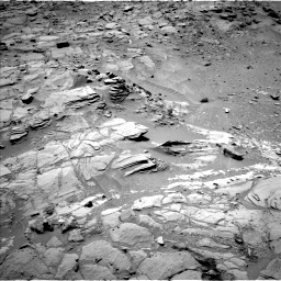 Nasa's Mars rover Curiosity acquired this image using its Left Navigation Camera on Sol 453, at drive 78, site number 22