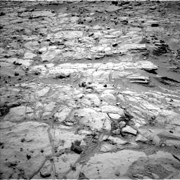 Nasa's Mars rover Curiosity acquired this image using its Left Navigation Camera on Sol 453, at drive 102, site number 22
