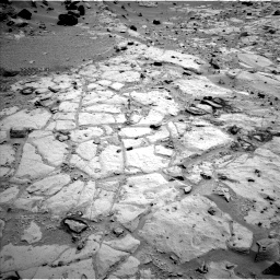 Nasa's Mars rover Curiosity acquired this image using its Left Navigation Camera on Sol 453, at drive 114, site number 22