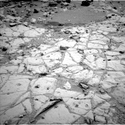 Nasa's Mars rover Curiosity acquired this image using its Left Navigation Camera on Sol 453, at drive 126, site number 22