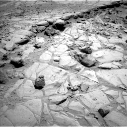 Nasa's Mars rover Curiosity acquired this image using its Left Navigation Camera on Sol 453, at drive 156, site number 22