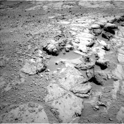 Nasa's Mars rover Curiosity acquired this image using its Left Navigation Camera on Sol 453, at drive 168, site number 22