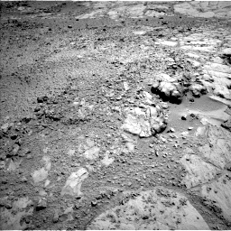 Nasa's Mars rover Curiosity acquired this image using its Left Navigation Camera on Sol 453, at drive 174, site number 22