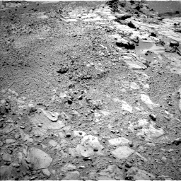 Nasa's Mars rover Curiosity acquired this image using its Left Navigation Camera on Sol 453, at drive 222, site number 22