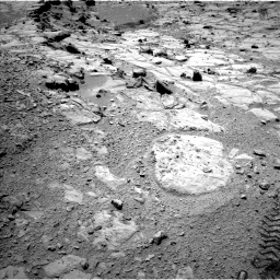 Nasa's Mars rover Curiosity acquired this image using its Left Navigation Camera on Sol 453, at drive 228, site number 22