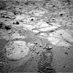 Nasa's Mars rover Curiosity acquired this image using its Left Navigation Camera on Sol 453, at drive 234, site number 22