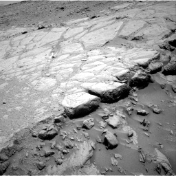Nasa's Mars rover Curiosity acquired this image using its Right Navigation Camera on Sol 453, at drive 0, site number 22