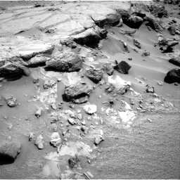 Nasa's Mars rover Curiosity acquired this image using its Right Navigation Camera on Sol 453, at drive 12, site number 22