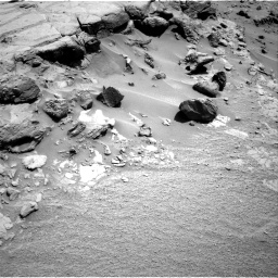 Nasa's Mars rover Curiosity acquired this image using its Right Navigation Camera on Sol 453, at drive 18, site number 22