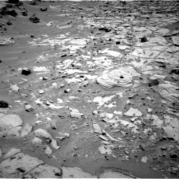Nasa's Mars rover Curiosity acquired this image using its Right Navigation Camera on Sol 453, at drive 36, site number 22