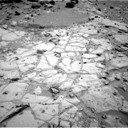 Nasa's Mars rover Curiosity acquired this image using its Right Navigation Camera on Sol 453, at drive 120, site number 22