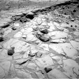 Nasa's Mars rover Curiosity acquired this image using its Right Navigation Camera on Sol 453, at drive 156, site number 22