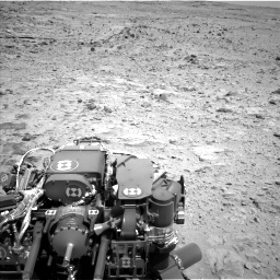 Nasa's Mars rover Curiosity acquired this image using its Left Navigation Camera on Sol 454, at drive 844, site number 22
