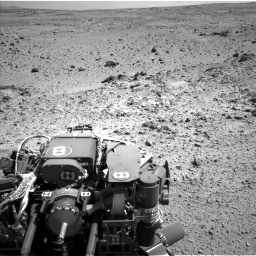 Nasa's Mars rover Curiosity acquired this image using its Left Navigation Camera on Sol 454, at drive 1000, site number 22