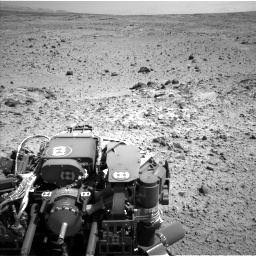 Nasa's Mars rover Curiosity acquired this image using its Left Navigation Camera on Sol 454, at drive 1006, site number 22