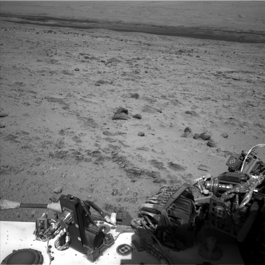 Nasa's Mars rover Curiosity acquired this image using its Left Navigation Camera on Sol 454, at drive 0, site number 23
