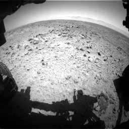 Nasa's Mars rover Curiosity acquired this image using its Front Hazard Avoidance Camera (Front Hazcam) on Sol 455, at drive 336, site number 23