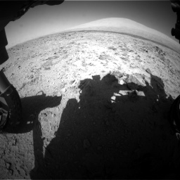 Nasa's Mars rover Curiosity acquired this image using its Front Hazard Avoidance Camera (Front Hazcam) on Sol 455, at drive 516, site number 23