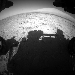 Nasa's Mars rover Curiosity acquired this image using its Front Hazard Avoidance Camera (Front Hazcam) on Sol 455, at drive 564, site number 23