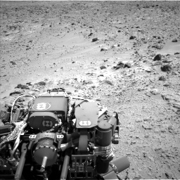 Nasa's Mars rover Curiosity acquired this image using its Left Navigation Camera on Sol 455, at drive 390, site number 23