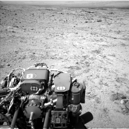 Nasa's Mars rover Curiosity acquired this image using its Left Navigation Camera on Sol 455, at drive 498, site number 23
