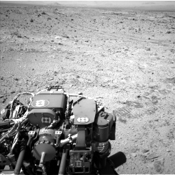 Nasa's Mars rover Curiosity acquired this image using its Left Navigation Camera on Sol 455, at drive 504, site number 23