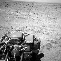 Nasa's Mars rover Curiosity acquired this image using its Left Navigation Camera on Sol 455, at drive 510, site number 23