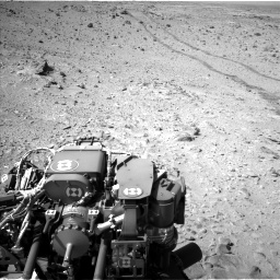 Nasa's Mars rover Curiosity acquired this image using its Left Navigation Camera on Sol 455, at drive 576, site number 23