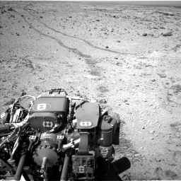 Nasa's Mars rover Curiosity acquired this image using its Left Navigation Camera on Sol 455, at drive 594, site number 23