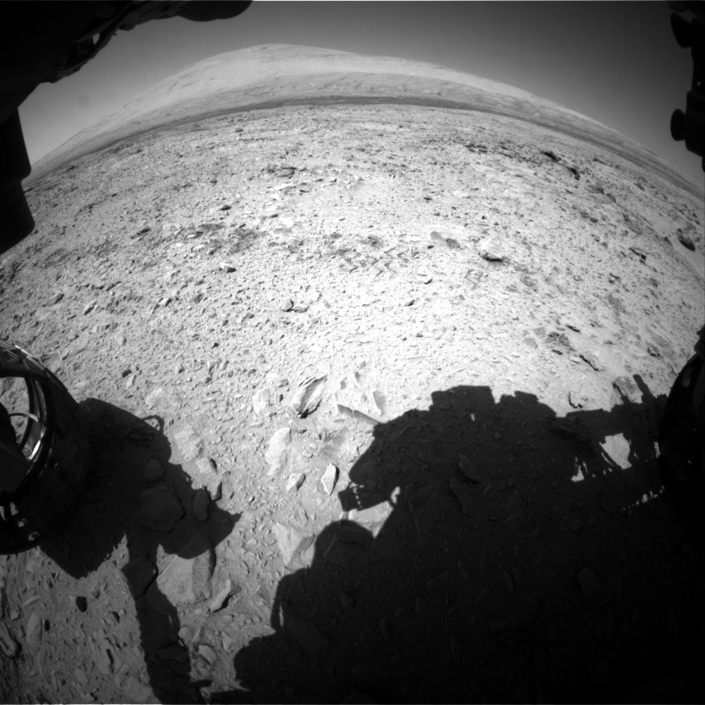 Nasa's Mars rover Curiosity acquired this image using its Front Hazard Avoidance Camera (Front Hazcam) on Sol 465, at drive 616, site number 23