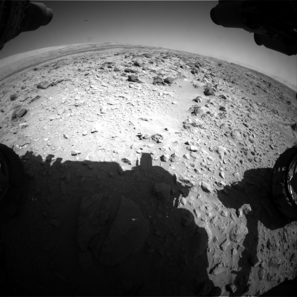 Nasa's Mars rover Curiosity acquired this image using its Front Hazard Avoidance Camera (Front Hazcam) on Sol 466, at drive 890, site number 23