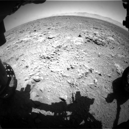 Nasa's Mars rover Curiosity acquired this image using its Front Hazard Avoidance Camera (Front Hazcam) on Sol 470, at drive 1346, site number 23