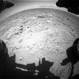 Nasa's Mars rover Curiosity acquired this image using its Front Hazard Avoidance Camera (Front Hazcam) on Sol 470, at drive 1328, site number 23