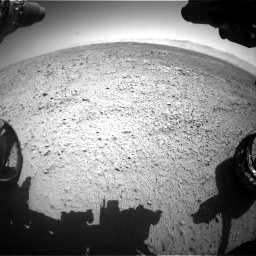 Nasa's Mars rover Curiosity acquired this image using its Front Hazard Avoidance Camera (Front Hazcam) on Sol 470, at drive 1436, site number 23