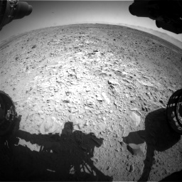 Nasa's Mars rover Curiosity acquired this image using its Front Hazard Avoidance Camera (Front Hazcam) on Sol 470, at drive 1496, site number 23