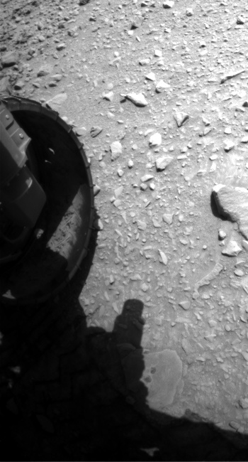 Nasa's Mars rover Curiosity acquired this image using its Front Hazard Avoidance Camera (Front Hazcam) on Sol 474, at drive 228, site number 24