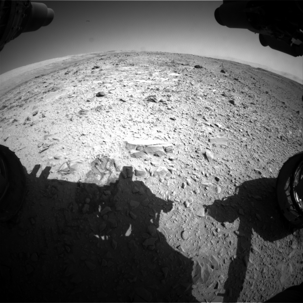Nasa's Mars rover Curiosity acquired this image using its Front Hazard Avoidance Camera (Front Hazcam) on Sol 477, at drive 312, site number 24
