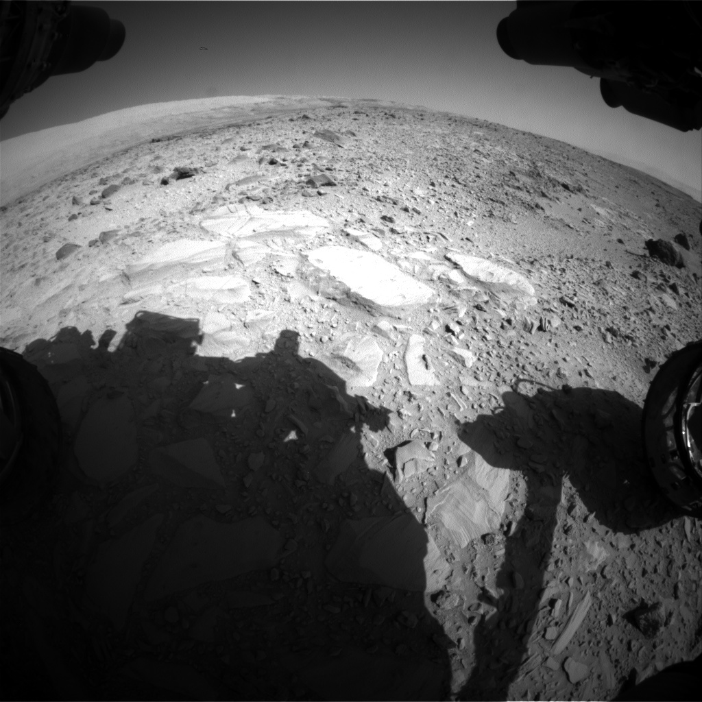 Nasa's Mars rover Curiosity acquired this image using its Front Hazard Avoidance Camera (Front Hazcam) on Sol 477, at drive 366, site number 24