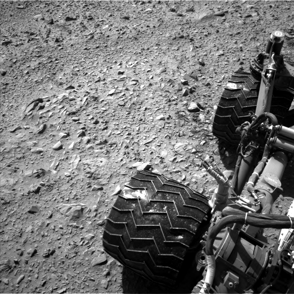 Nasa's Mars rover Curiosity acquired this image using its Left Navigation Camera on Sol 477, at drive 366, site number 24