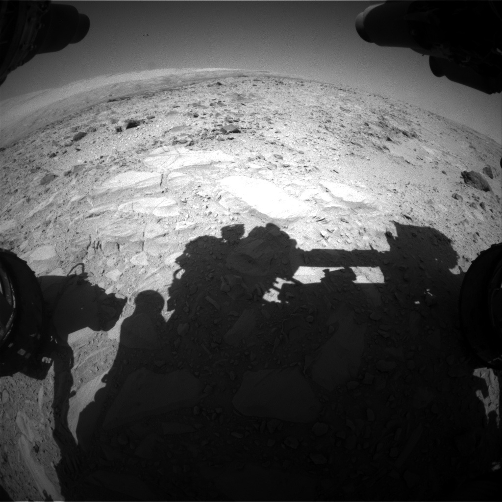 Nasa's Mars rover Curiosity acquired this image using its Front Hazard Avoidance Camera (Front Hazcam) on Sol 478, at drive 366, site number 24