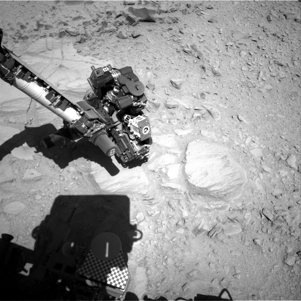 Nasa's Mars rover Curiosity acquired this image using its Right Navigation Camera on Sol 486, at drive 366, site number 24