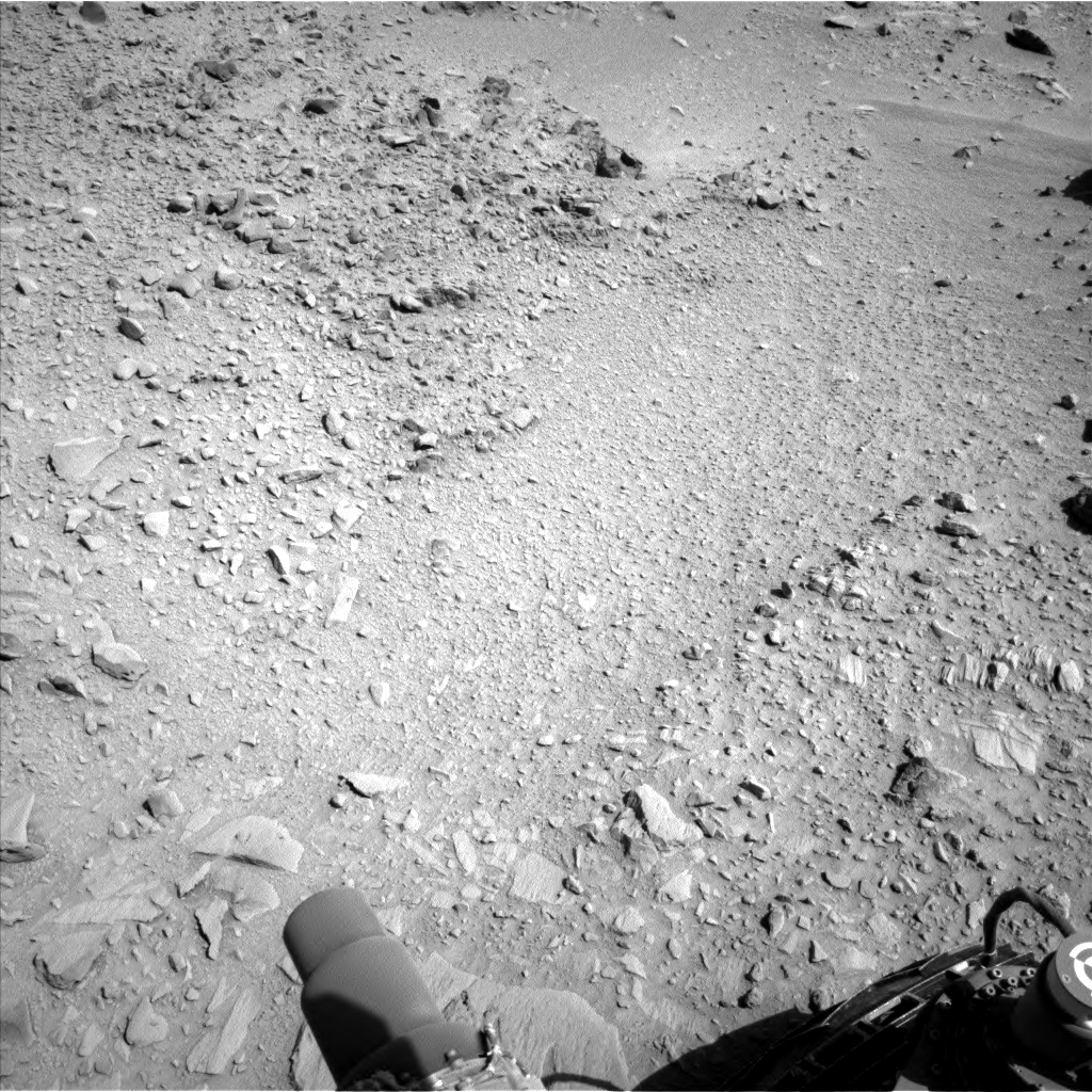 Nasa's Mars rover Curiosity acquired this image using its Left Navigation Camera on Sol 490, at drive 408, site number 24