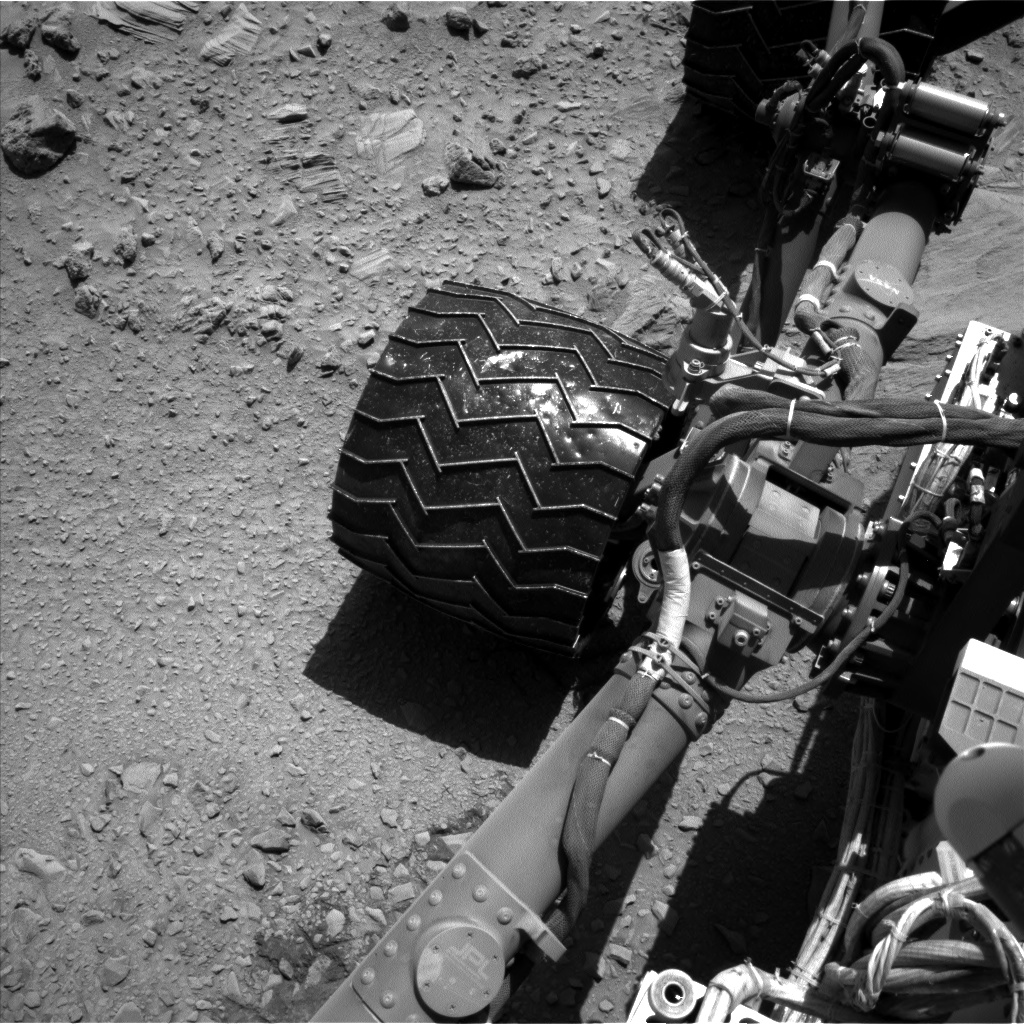 Nasa's Mars rover Curiosity acquired this image using its Left Navigation Camera on Sol 494, at drive 426, site number 24