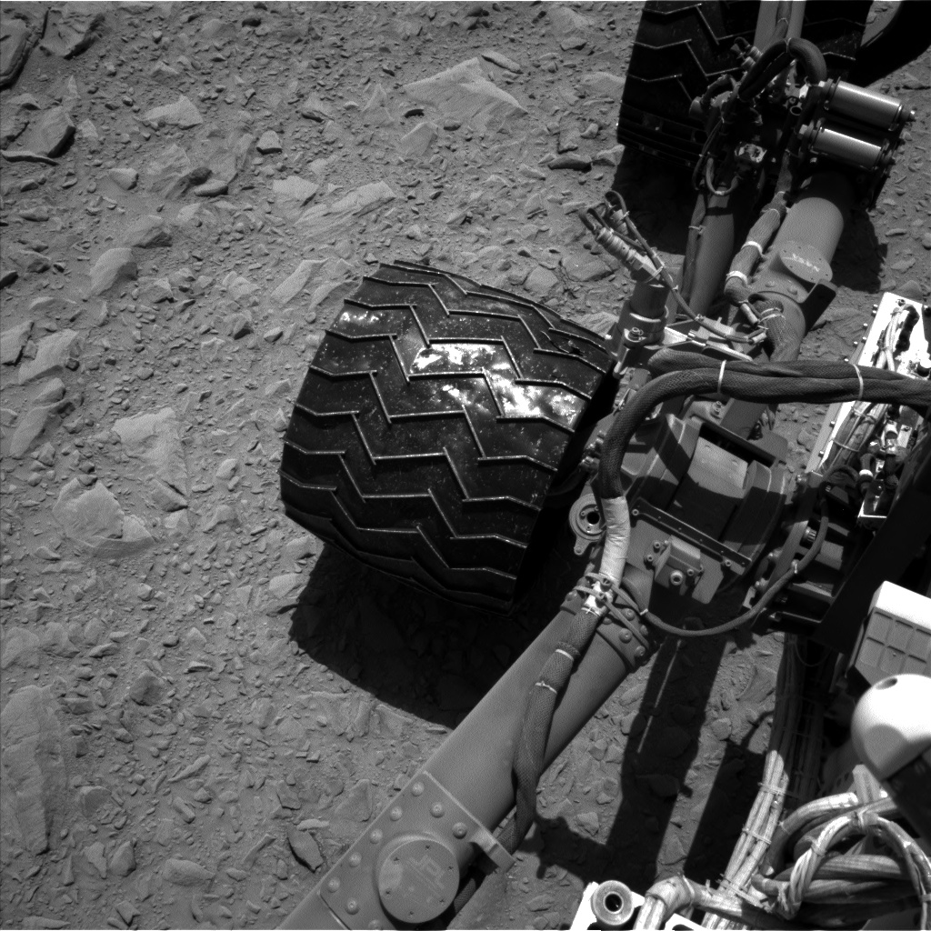 Nasa's Mars rover Curiosity acquired this image using its Left Navigation Camera on Sol 494, at drive 468, site number 24