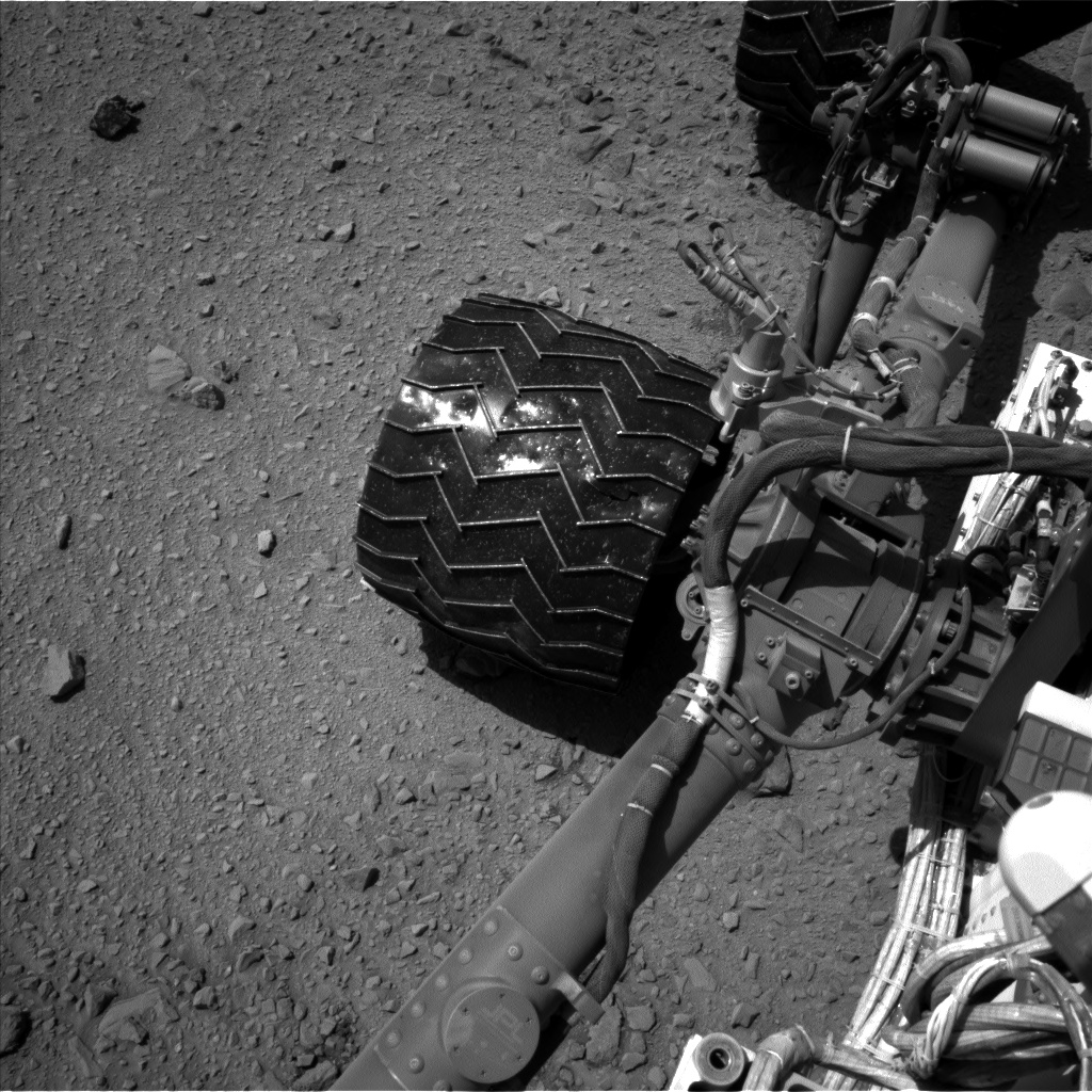 Nasa's Mars rover Curiosity acquired this image using its Left Navigation Camera on Sol 494, at drive 540, site number 24