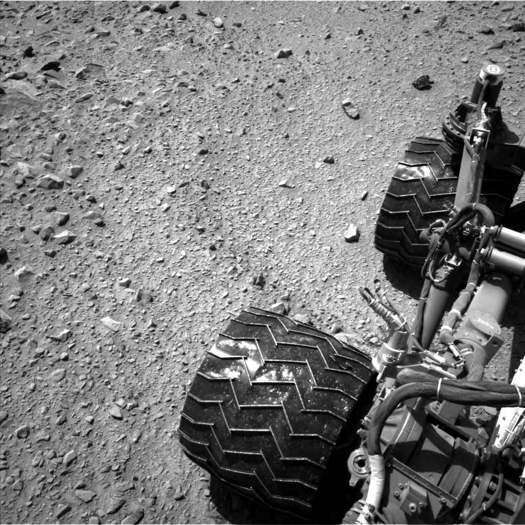 Nasa's Mars rover Curiosity acquired this image using its Left Navigation Camera on Sol 494, at drive 0, site number 25