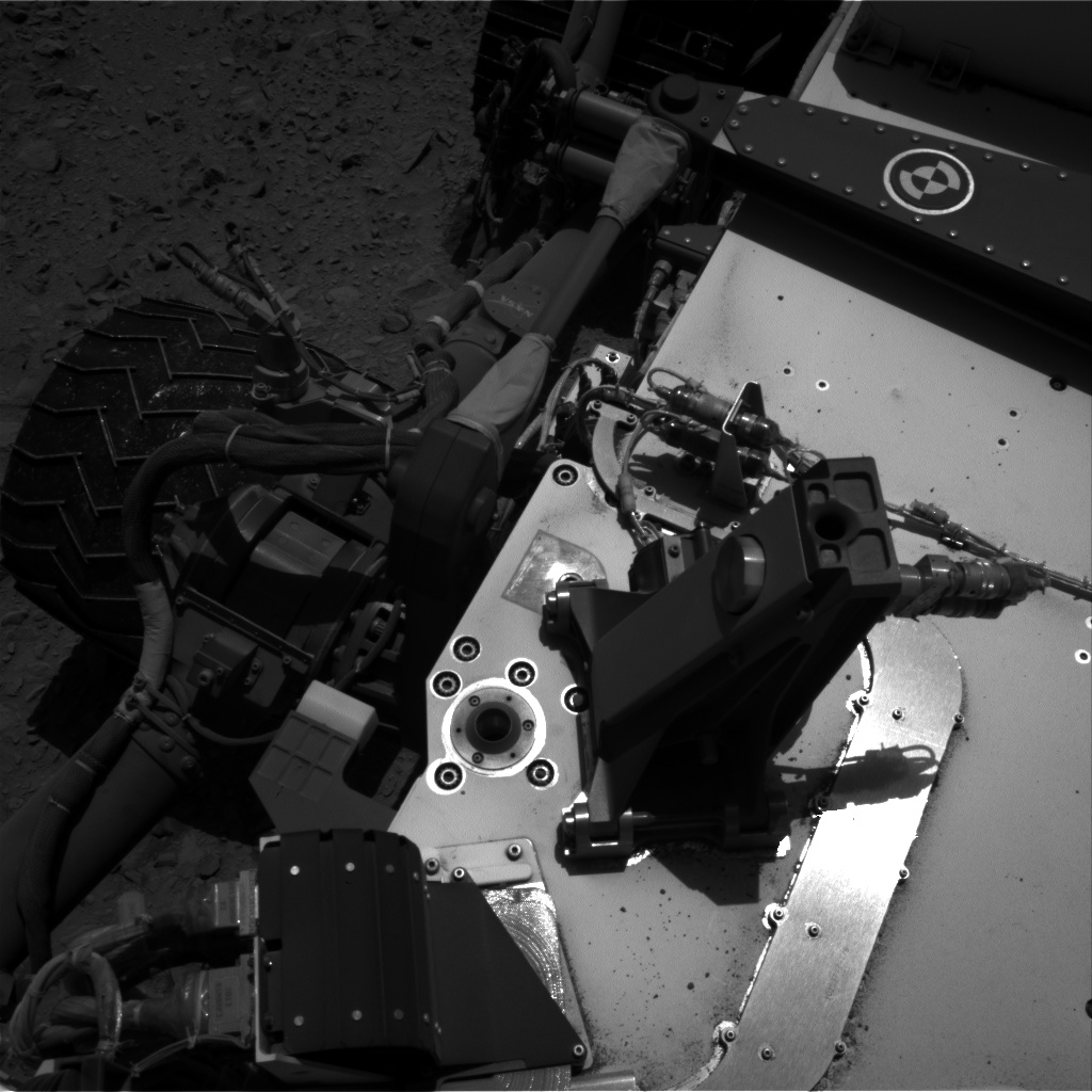 Nasa's Mars rover Curiosity acquired this image using its Right Navigation Camera on Sol 494, at drive 456, site number 24